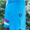 Phantom Eco Block Party Boardshort 18" -Borcelle Cloth Store MBS0011590 TORNADO TEAL 01