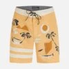Phantom Eco Nick Kuchar Block Party 18" Boardshort -Borcelle Cloth Store MBS0011770 GOLDSHED 1