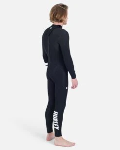 Mens Advantage 4/3mm Back Zip Fullsuit -Borcelle Cloth Store MFS0000403 BLACK 04