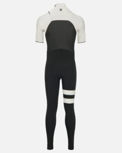 HURLEY Advantage Plus 2/2mm Short Sleeve Fullsuit 9 HURLEY Advantage Plus 2/2mm Short Sleeve Fullsuit -Borcelle Cloth Store bv4399 light cream 3