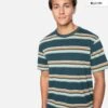 H2O-DRI Harvey Stripe Tee -Borcelle Cloth Store cj5790 seaweed 1