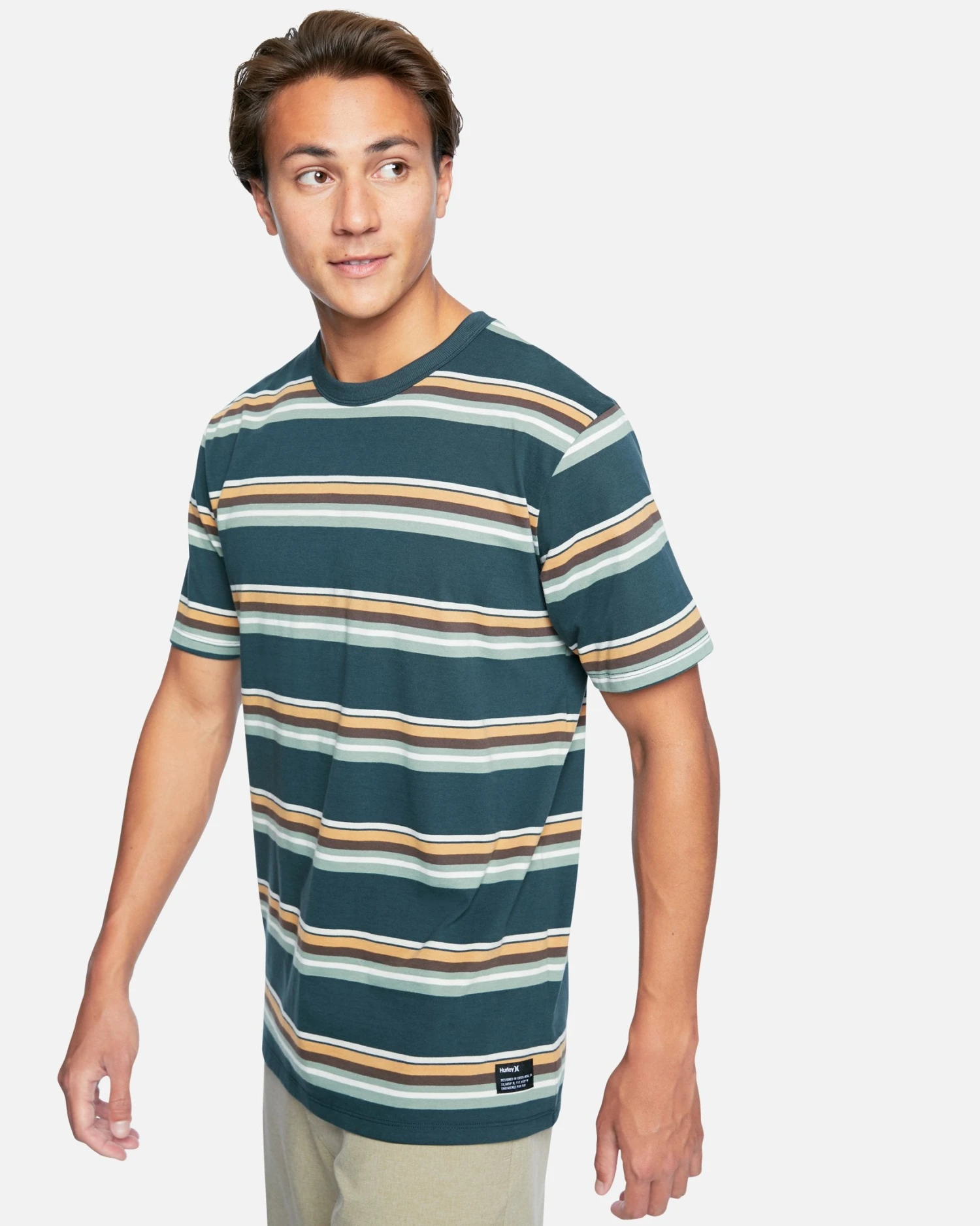 H2O-DRI Harvey Stripe Tee 5 H2O-DRI Harvey Stripe Tee - Image 3