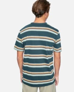 H2O-DRI Harvey Stripe Tee 9 H2O-DRI Harvey Stripe Tee -Borcelle Cloth Store cj5790 seaweed 3