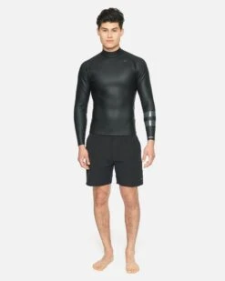 HURLEY Advantage Plus 1.5mm Windskin Jacket 14 HURLEY Advantage Plus 1.5mm Windskin Jacket -Borcelle Cloth Store ck5287 black 5 vv3