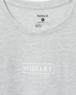 Exist Boxed Logo Cotton Jersey Graphic Tee -Borcelle Cloth Store hfa20vmt 00912 grey grey 3