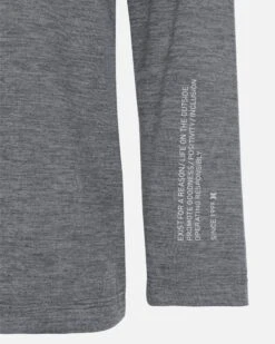 Exist Long Sleeve Hooded Tee -Borcelle Cloth Store hsp21vmt 01940 charcoal 3 380eff5b 3a05 44e5 83bb 589ad500bfa8