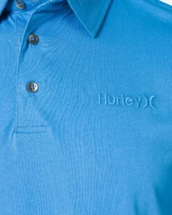 Essential One And Only Short Sleeve Polo -Borcelle Cloth Store hsp22vmt 04030 lt blue 3