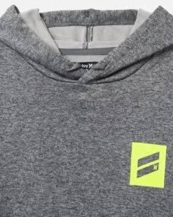 Exist Bootcamp French Terry Pullover Hoodie -Borcelle Cloth Store hsp23vmp 06409 grey black 3