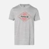 Essential Diamond Lock Jersey Short Sleeve Tee 2 Essential Diamond Lock Jersey Short Sleeve Tee -Borcelle Cloth Store hsp23vmt 06333 grey black 1