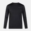 H2O-DRI EASTON UPF LONG SLEEVE TOP 2 H2O-DRI EASTON UPF LONG SLEEVE TOP -Borcelle Cloth Store mat0000880 black heather 1