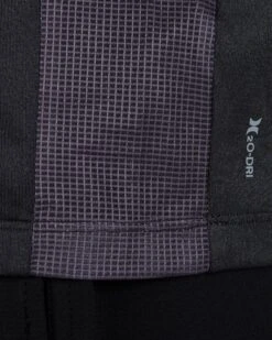 H2O-DRI EASTON UPF LONG SLEEVE TOP 8 H2O-DRI EASTON UPF LONG SLEEVE TOP -Borcelle Cloth Store mat0000880 black heather 3