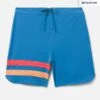 Phantom Block Party 18" Boardshort -Borcelle Cloth Store mbs0010920 medium blue 1