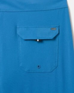 Phantom Block Party 18" Boardshort -Borcelle Cloth Store mbs0010920 medium blue 3