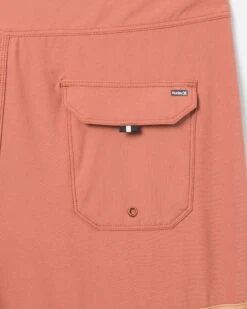 Phantom Block Party Boardshort 18" -Borcelle Cloth Store mbs0010920 zion rust 3