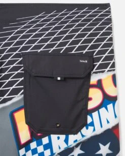 PHANTOM-ECO NASCAR RACING 20" BOARDSHORT -Borcelle Cloth Store mbs0011630 black 3