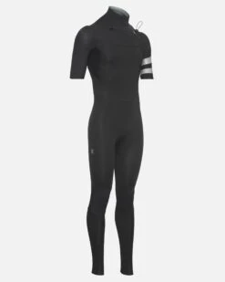 Mens Advantage Plus 2/2mm Short Sleeve Fullsuit -Borcelle Cloth Store mfs0002202 10 black 4