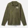 Mesa Ridgeline 1/4 Zip Fleece Pullover -Borcelle Cloth Store mkt0008830 olive 1
