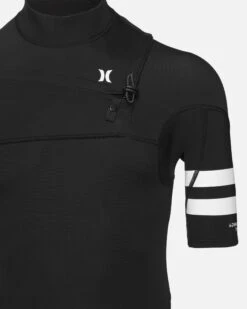 Mens Advantage 2/2mm Short Sleeve Springsuit -Borcelle Cloth Store mss0003202 010 black 5