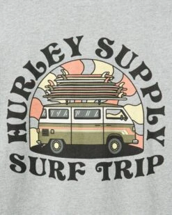 Everyday Recycled Surf Trip Long Sleeve -Borcelle Cloth Store mts0032500 heather grey 3