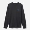 Everyday One And Only Slashed Long Sleeve -Borcelle Cloth Store mts0032920 black 1