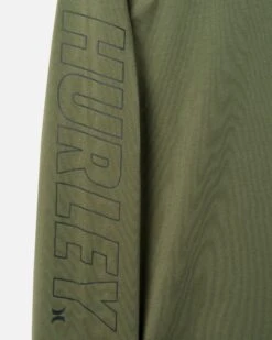 Everyday Explore Happy Sun Guy Long Sleeve -Borcelle Cloth Store mts0033940 olive 3