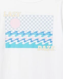 Everyday Lazy Daze T-Shirt 8 Everyday Lazy Daze T-Shirt -Borcelle Cloth Store mts0034070 white 3