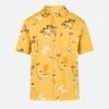 Nick Kuchar Rincon Short Sleeve Shirt -Borcelle Cloth Store mvs0005740 true gold 1