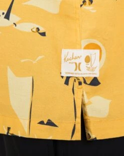 Nick Kuchar Rincon Short Sleeve Shirt -Borcelle Cloth Store mvs0005740 true gold 3