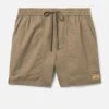 Baja Slub Volley 17" Short -Borcelle Cloth Store mws0007070 ultra tan 1